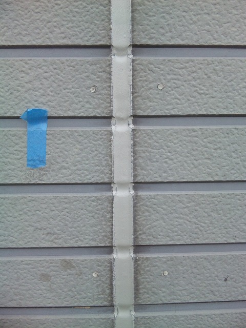 シーリングの打ち替え完了